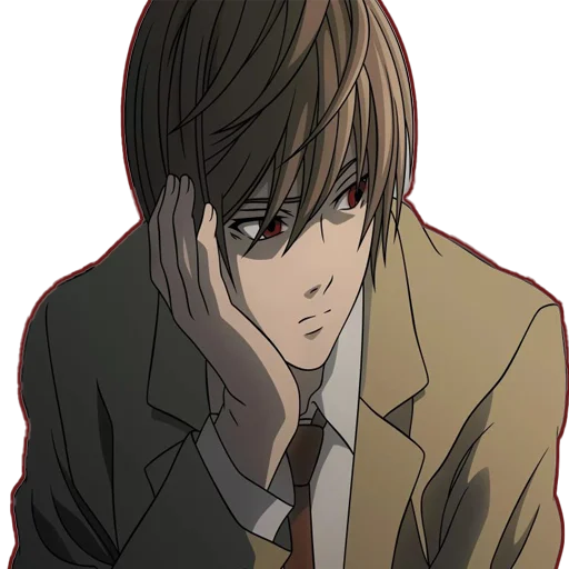 🧠 Стикер «Death Note Тетрадь смерти» для Telegram