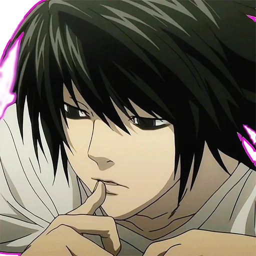 🧠 Стикер «Death Note Тетрадь смерти» для Telegram