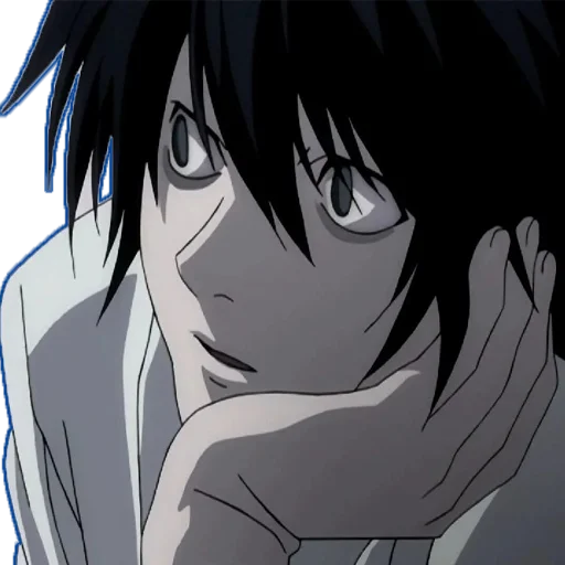 ❤️ Стикер «Death Note Тетрадь смерти» для Telegram