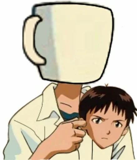 🍵 Стикер «?‍?ася натурал?‍?» для Telegram