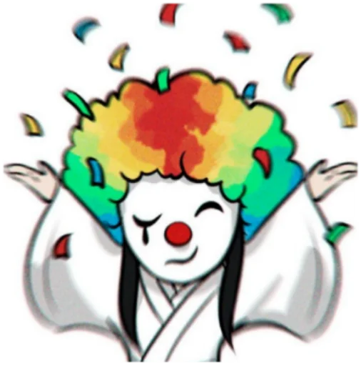 🤡 Стикер «?‍?ася натурал?‍?» для Telegram