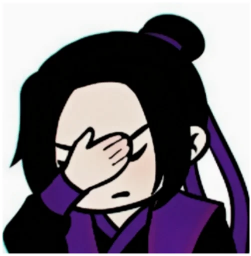 🤦 Стикер «?‍?ася натурал?‍?» для Telegram