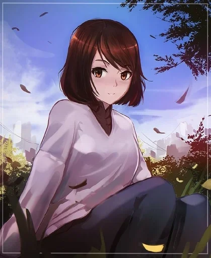 🌿 Стикер «Love, Money, Rock&;n&;Roll - Kagome • ©KRIL&;YUB Official YT» для Telegram