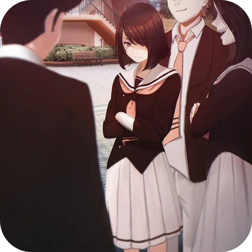 😒 Стикер «Love, Money, Rock&;n&;Roll - Kagome • ©KRIL&;YUB Official YT» для Telegram