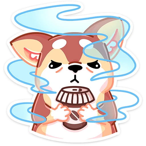 🐕 Стикер «Батончик» для Telegram