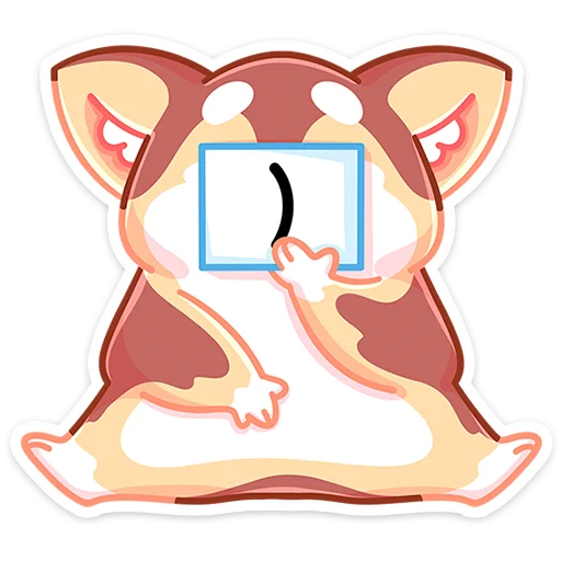 🐕 Стикер «Батончик» для Telegram