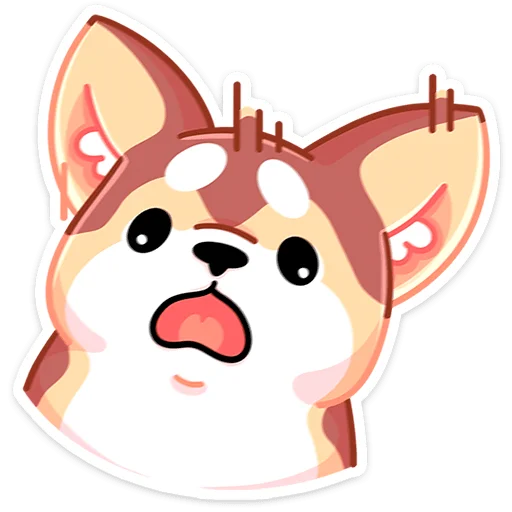 🐕 Стикер «Батончик» для Telegram