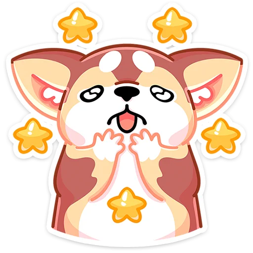 🐕 Стикер «Батончик» для Telegram