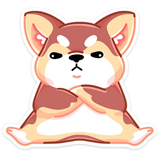 🐕 Стикер «Батончик» для Telegram