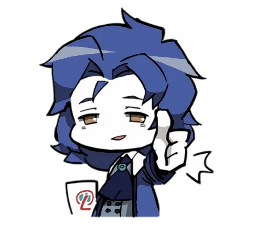 🇺🇳 Стикер «Lobotomy Corporation Sephira» для Telegram