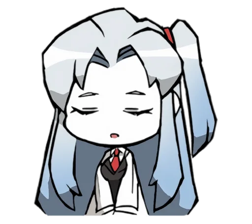 🇺🇳 Стикер «Lobotomy Corporation Sephira» для Telegram