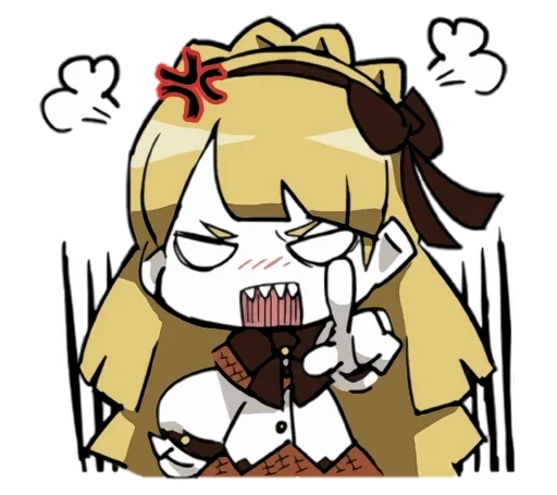 🇺🇳 Стикер «Lobotomy Corporation Sephira» для Telegram