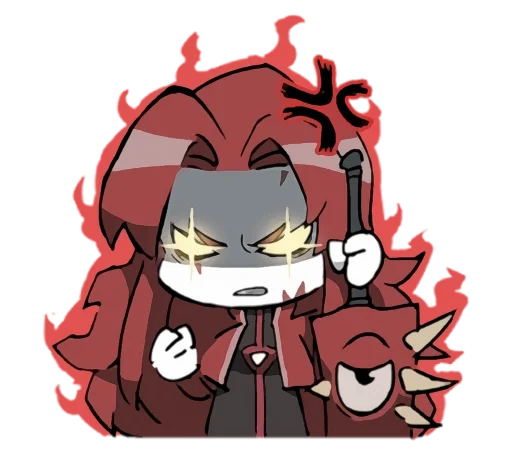 🇺🇳 Стикер «Lobotomy Corporation Sephira» для Telegram