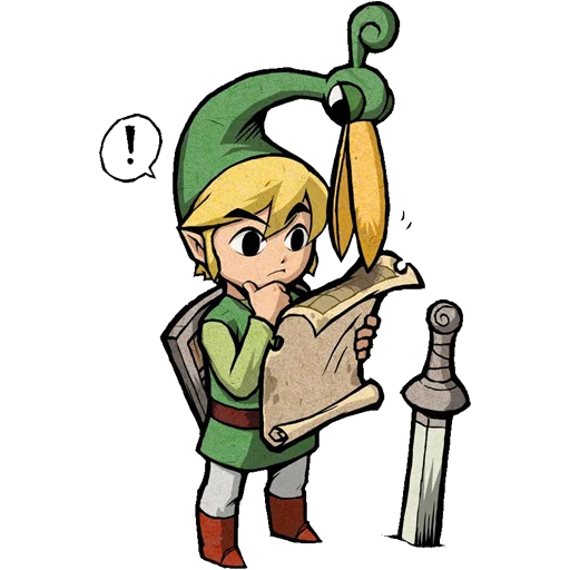 🤔 Стикер «Legend Of Link» для Telegram