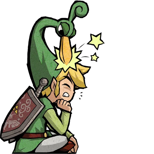 😖 Стикер «Legend Of Link» для Telegram
