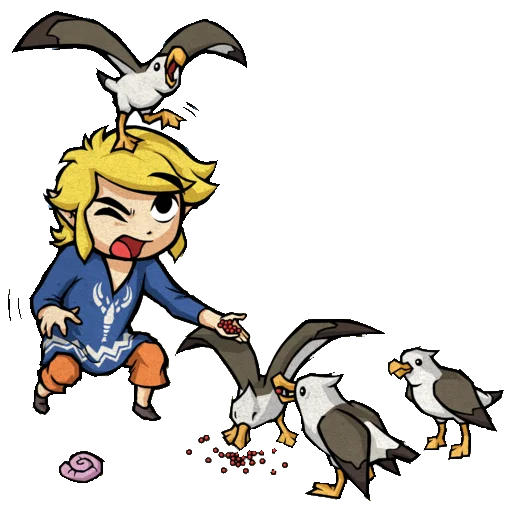 🕊 Стикер «Legend Of Link» для Telegram