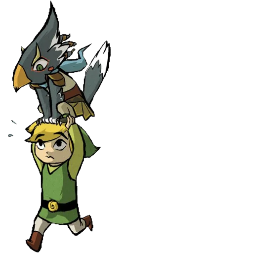 🛫 Стикер «Legend Of Link» для Telegram
