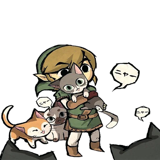 🐈 Стикер «Legend Of Link» для Telegram