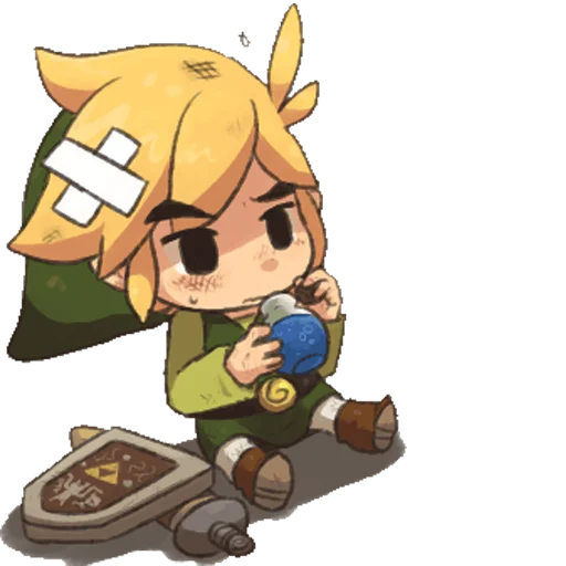 🍼 Стикер «Legend Of Link» для Telegram