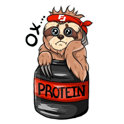 😒 Стикер «Loft Fitness» для Telegram