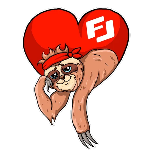 ❤️ Стикер «Loft Fitness» для Telegram