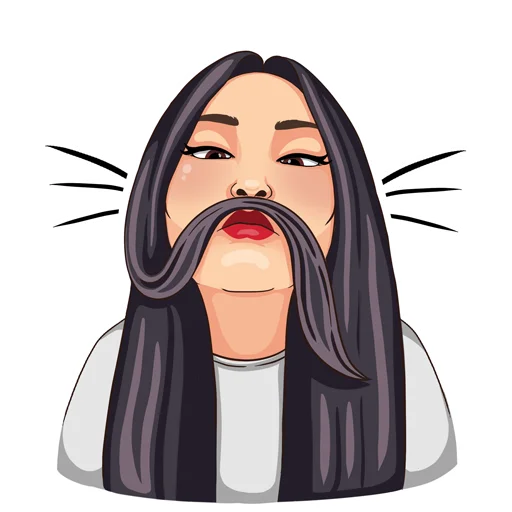 😺 Стикер «logic_w» для Telegram