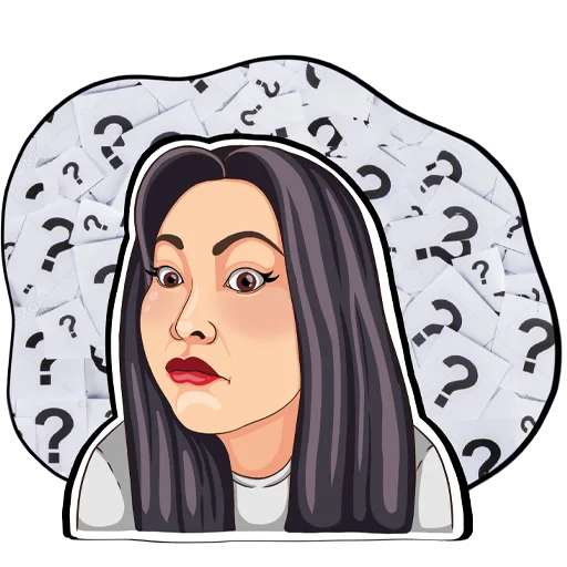 ❔ Стикер «logic_w» для Telegram