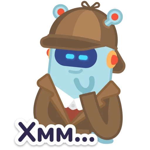 🤔 Стикер «LogicLike.com - логика для всей семьи» для Telegram