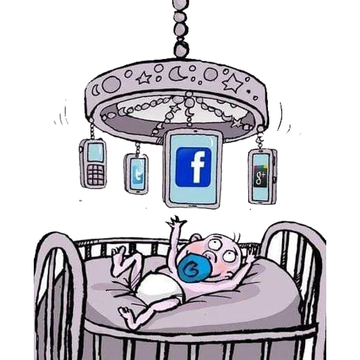🌐 Стикер «Social Media» для Telegram