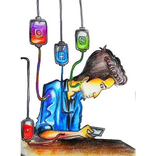 🌐 Стикер «Social Media» для Telegram