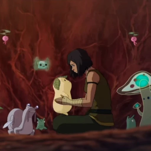 🥺 Стикер «Avatar Korra» для Telegram