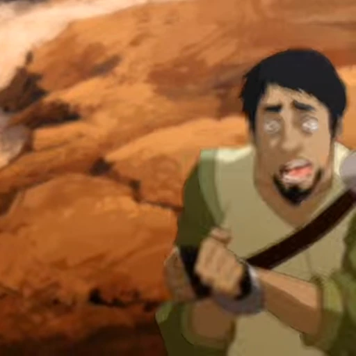 😡 Стикер «Avatar Korra» для Telegram