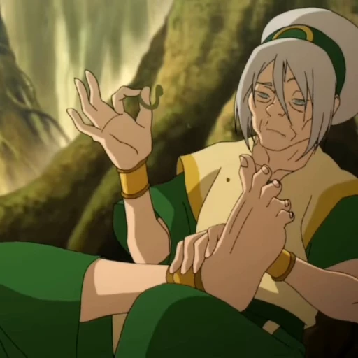 😎 Стикер «Avatar Korra» для Telegram