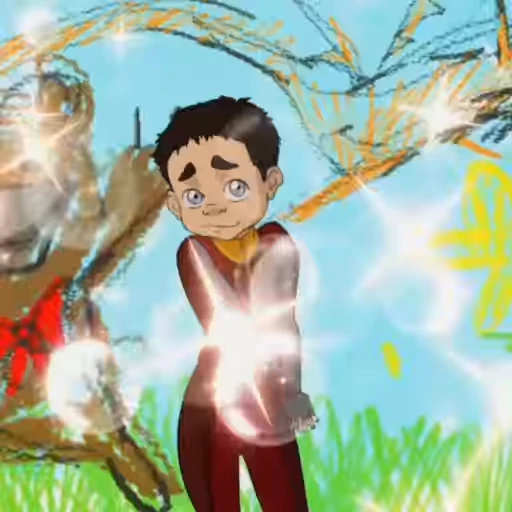 🥰 Стикер «Avatar Korra» для Telegram