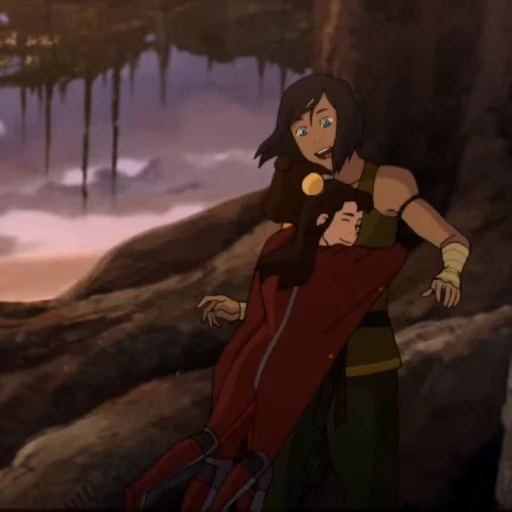 🫂 Стикер «Avatar Korra» для Telegram