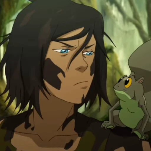 😑 Стикер «Avatar Korra» для Telegram