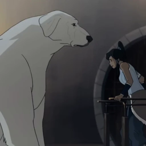 🫂 Стикер «Avatar Korra» для Telegram