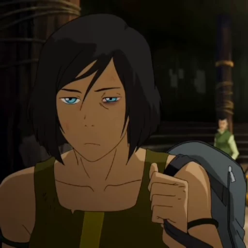 😔 Стикер «Avatar Korra» для Telegram