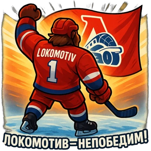 🫥 Стикер «ЛокоФан» для Telegram