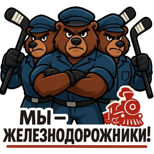 🫥 Стикер «ЛокоФан» для Telegram