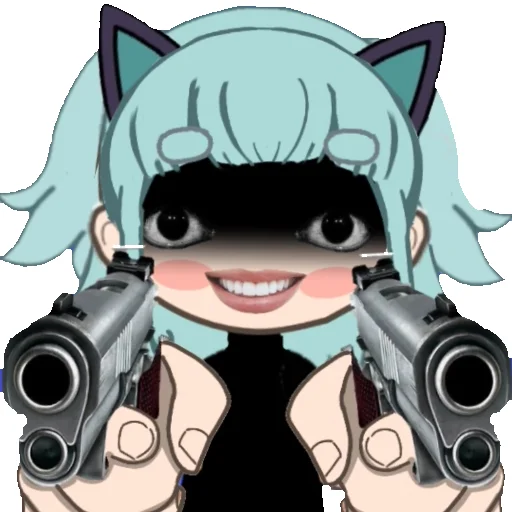 🔫 Стикер «Lil Mento Лил Менто» для Telegram