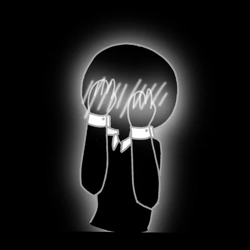 😵‍💫 Стикер «Тени» для Telegram