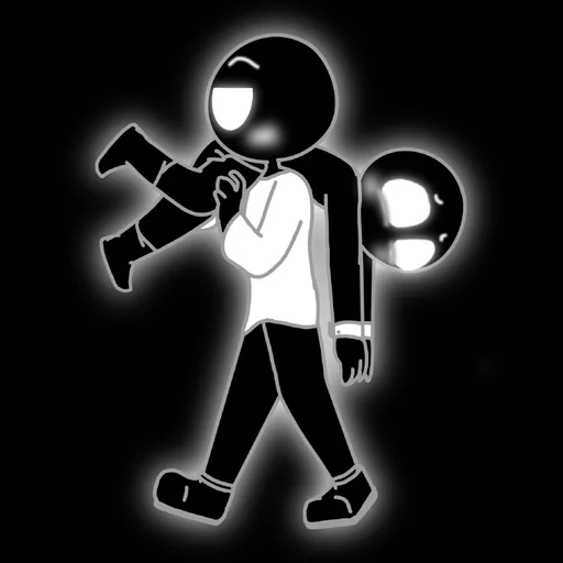 🤭 Стикер «Тени» для Telegram