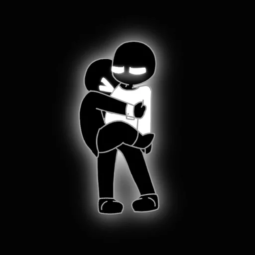 ❤️ Стикер «Тени» для Telegram
