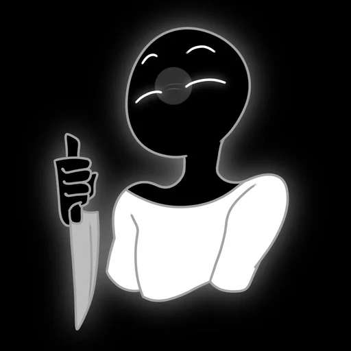 🙂 Стикер «Тени» для Telegram
