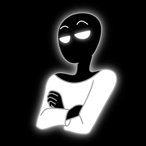😒 Стикер «Тени» для Telegram