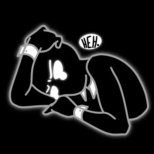 🥲 Стикер «Тени» для Telegram