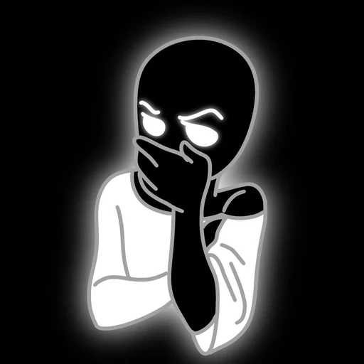 🙄 Стикер «Тени» для Telegram