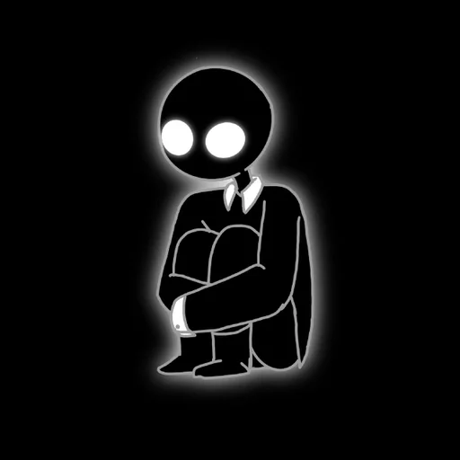 😐 Стикер «Тени» для Telegram