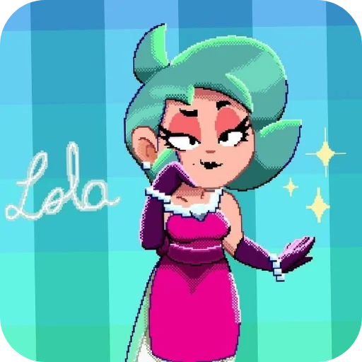 🙂 Стикер «Lola Brawl stars» для Telegram